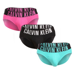 3PACK Calvin Klein miesten alushousut moniväriset (NB3607A-LXP)