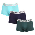 3PACK Calvin Klein miesten bokserit moniväriset shortsit moniväriset (NB3130A-N2M)