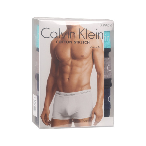 3PACK Calvin Klein miesten bokserit mustat (U2664G-MXW)