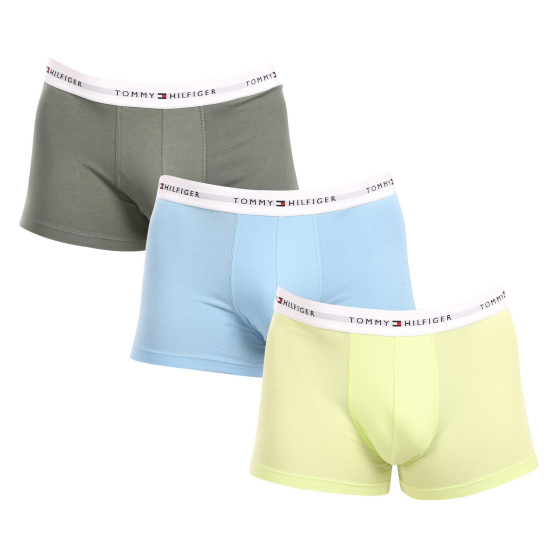 3PACK Tommy Hilfiger miesten bokserit moniväriset shortsit moniväriset (UM0UM02761 0T9)