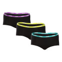 3PACK Puma naisten pikkuhousut musta (503006001 005)