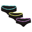 3PACK Puma naisten pikkuhousut musta (503007001 005)