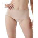 Shreddies Naisten toiminnalliset pikkuhousut ilmavaivoihin Hi-Waist Beige (SHRED102B)