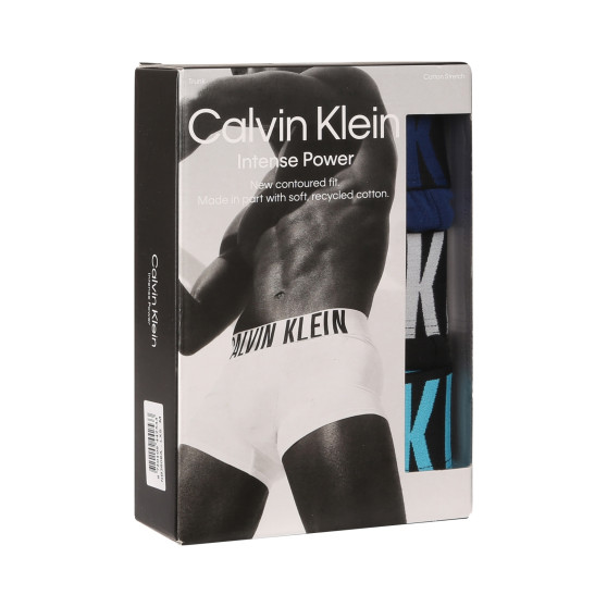 3PACK Calvin Klein miesten bokserit moniväriset shortsit moniväriset (NB3608A-LXS)