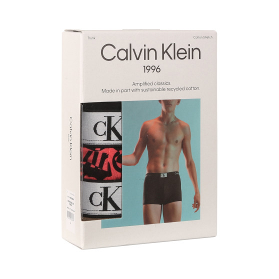 3PACK Calvin Klein miesten bokserit moniväriset shortsit moniväriset (NB3528E-N26)