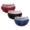 3PACK Calvin Klein miesten alushousut moniväriset (NB3073A-N2G)