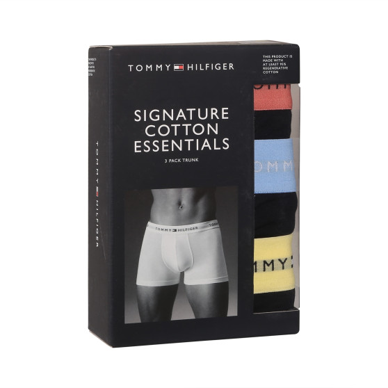 3PACK Tommy Hilfiger miesten bokserit tummansiniset shortsit (UM0UM02763 0XM)