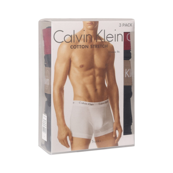 3PACK Calvin Klein miesten bokserit mustat (U2662G-NOP)