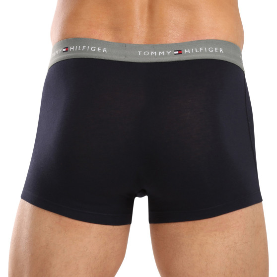 3PACK Tommy Hilfiger miesten bokserit tummansiniset shortsit (UM0UM02763 0T9)