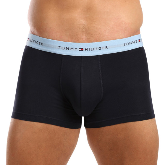 3PACK Tommy Hilfiger miesten bokserit tummansiniset shortsit (UM0UM02763 0T9)