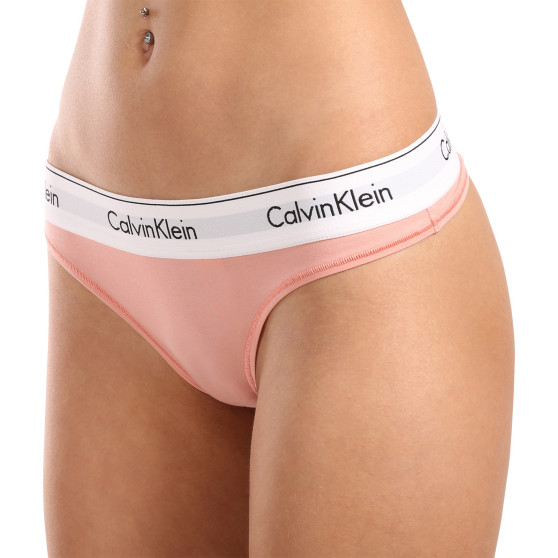 Calvin Klein Naisten stringit vaaleanpunainen (F3786E-LWG)