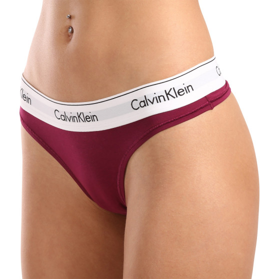 Calvin Klein Naisten stringit violetti (F3786E-VGP)