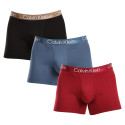 3PACK Calvin Klein miesten bokserit moniväriset shortsit moniväriset (NB2971A-MCI)