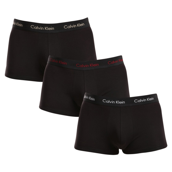 3PACK Calvin Klein miesten bokserit mustat (U2664G-NOU)