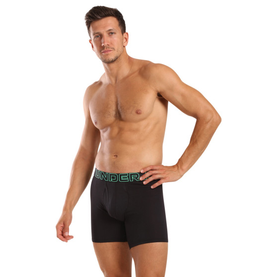 3PACK Under Armour miesten bokserit moniväriset shortsit moniväriset (1383889 002)