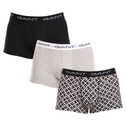 3PACK Gant miesten bokserit moniväriset shortsit moniväriset (902413013-005)