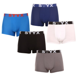 5PACK Styx miesten boxershortsit urheilu elastinen monivärinen monivärinen (5G0908137)