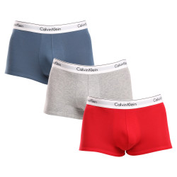 3PACK Calvin Klein miesten bokserit moniväriset shortsit moniväriset (NB2380A-N2I)