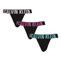 3PACK Calvin Klein miesten jocks mustat (NB3606A-LXR)