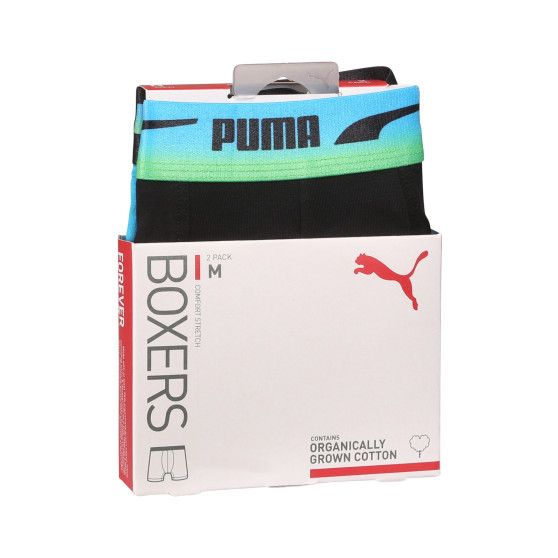 2PACK Puma miesten bokserit moniväriset shortsit moniväriset (701225879 002)