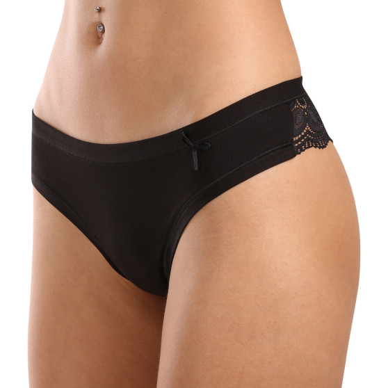 Lovelygirl Naisten stringit musta (5715-black)