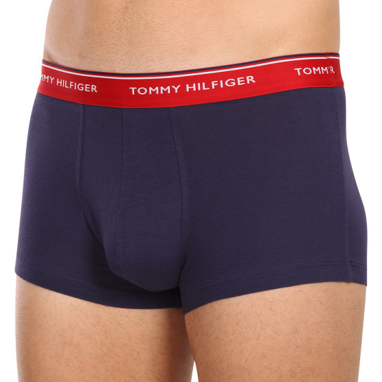 3PACK Tommy Hilfiger miesten bokserit ylisuuret tumman sininen (1U87905252 05G)