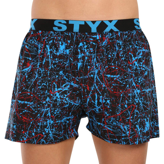 5PACK Styx miesten bokserishortsit art sports kumia monivärinen (5B1183789)