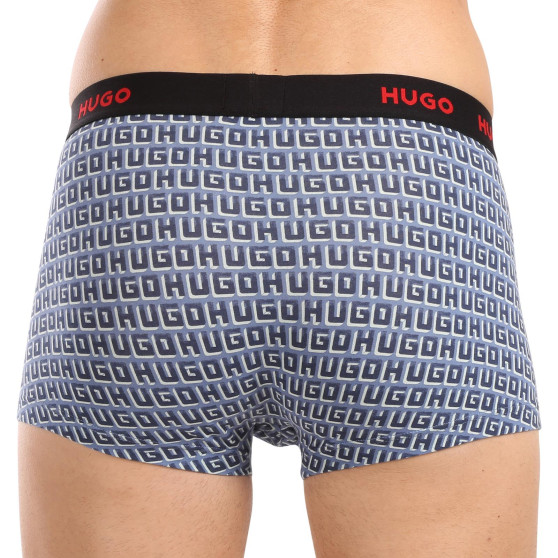 3PACK HUGO miesten bokserit moniväriset shortsit moniväriset (50517894 975)