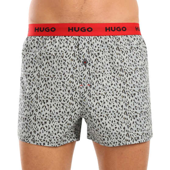 3PACK HUGO miesten bokserishortsit moniväriset (50518079 972)