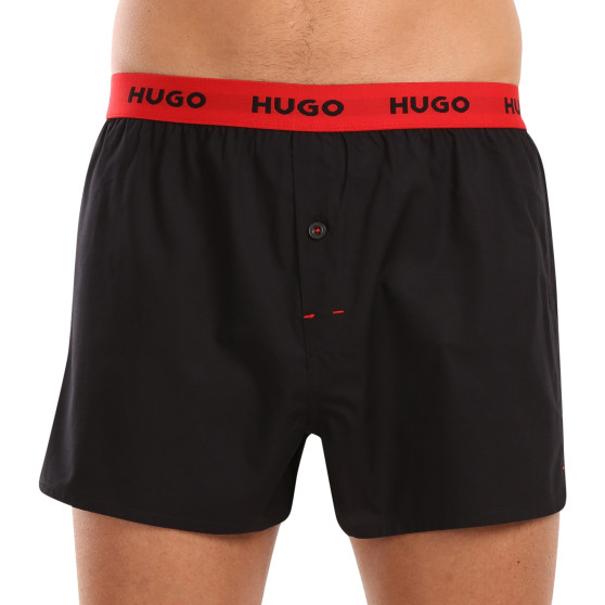 3PACK HUGO miesten bokserishortsit moniväriset (50518079 972)