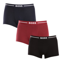 3PACK BOSS miesten bokserit moniväriset shortsit moniväriset (50517833 972)