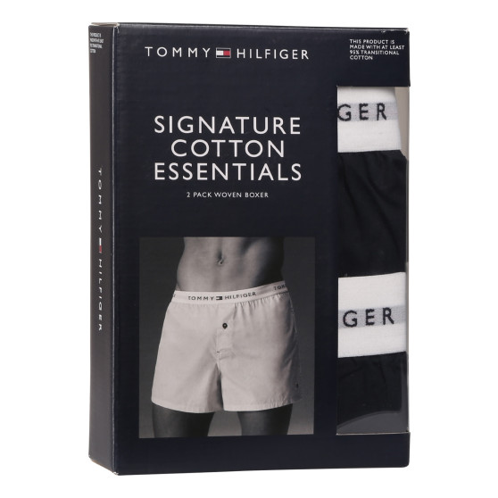 2PACK Tommy Hilfiger miesten bokserishortsit sininen (UM0UM03376 0SU)