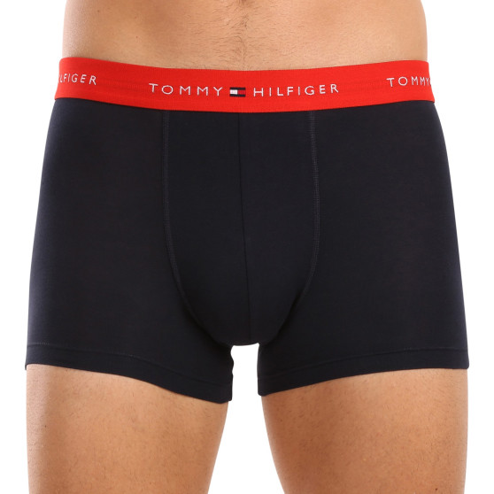 3PACK Tommy Hilfiger miesten bokserit tummansiniset shortsit (UM0UM02763 0S0)