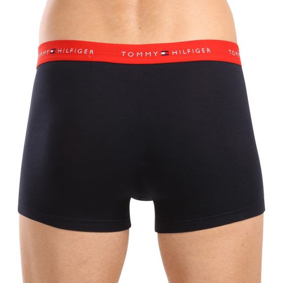 3PACK Tommy Hilfiger miesten bokserit tummansiniset shortsit (UM0UM02763 0S0)