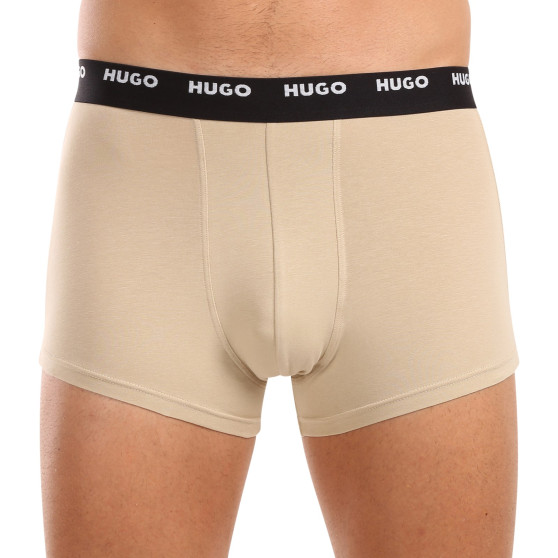 5PACK HUGO miesten bokserit moniväriset shortsit moniväriset (50479944 981)