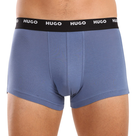 5PACK HUGO miesten bokserit moniväriset shortsit moniväriset (50479944 981)