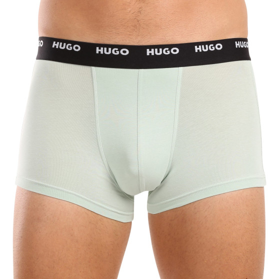 5PACK HUGO miesten bokserit moniväriset shortsit moniväriset (50479944 981)