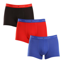 3PACK Tommy Hilfiger miesten bokserit moniväriset shortsit moniväriset (UM0UM03438 0WH)