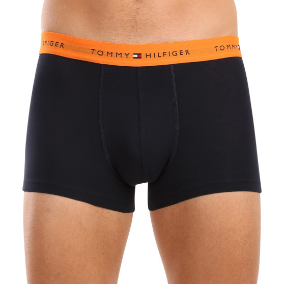 3PACK Tommy Hilfiger miesten bokserit tummansiniset shortsit (UM0UM02763 0VH)