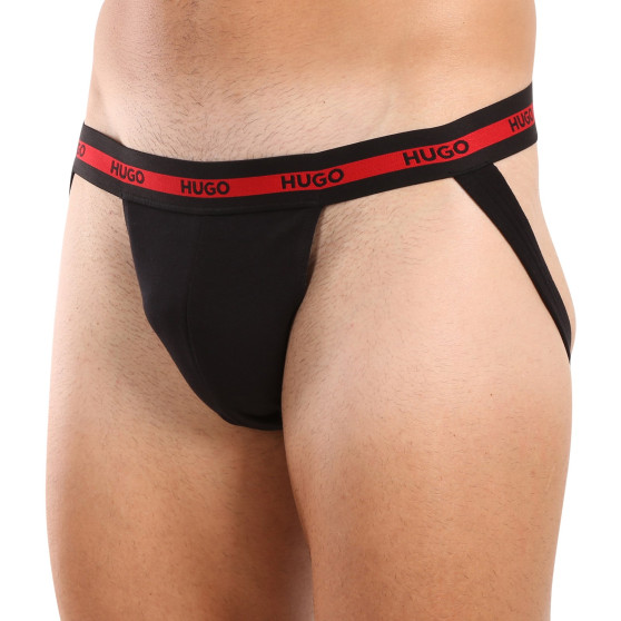 3PACK HUGO miesten jocks mustat (50517882 001)