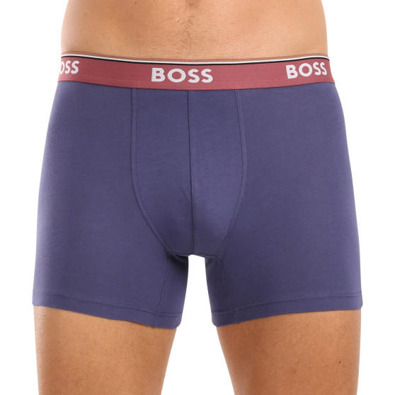 3PACK BOSS miesten bokserit moniväriset shortsit moniväriset (50514998 982)