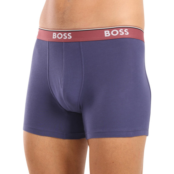 3PACK BOSS miesten bokserit moniväriset shortsit moniväriset (50514998 982)