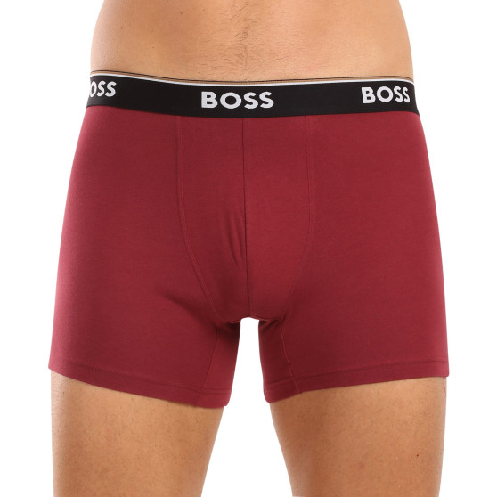 3PACK BOSS miesten bokserit moniväriset shortsit moniväriset (50514998 982)