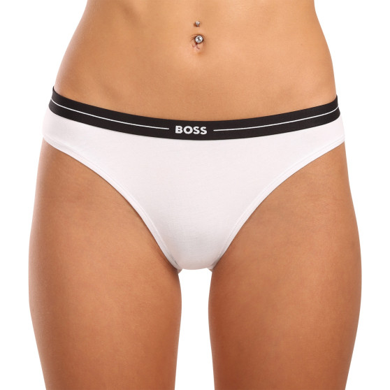 3PACK dámské kalhotky Hugo Boss černé (50496895 001)