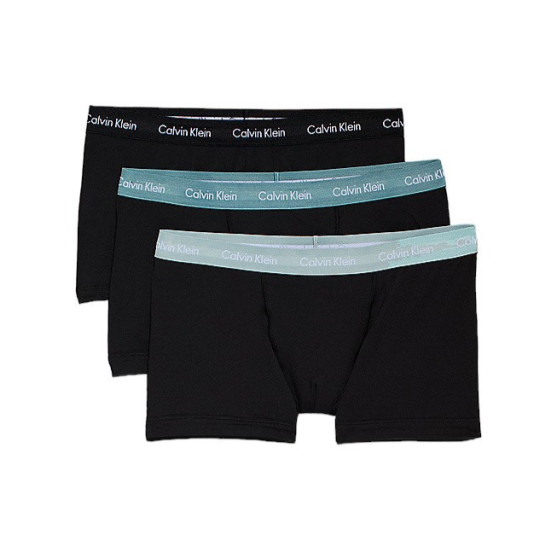 3PACK Calvin Klein Miesten bokserit ylisuuret mustat (NB2665A-Q3R)