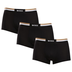 3PACK BOSS miesten bokserit mustat (50516542 001)