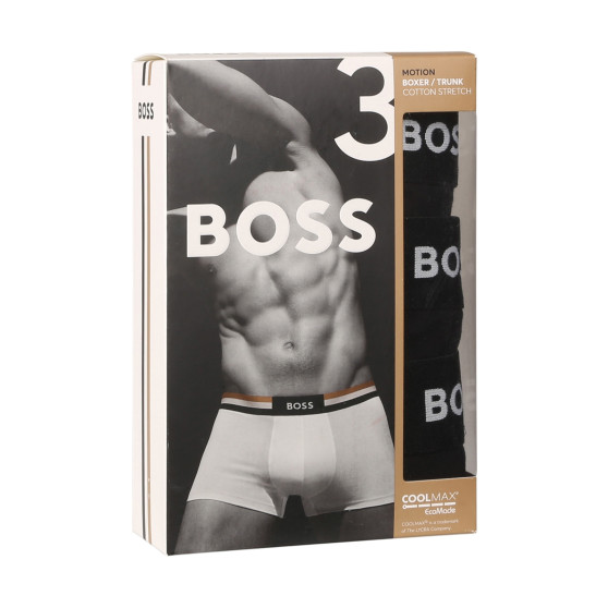 3PACK BOSS miesten bokserit mustat (50516542 001)