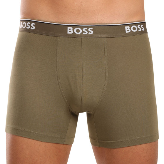 3PACK BOSS miesten bokserit moniväriset shortsit moniväriset (50517828 983)