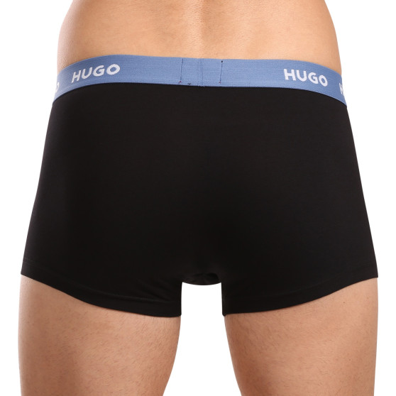 3PACK HUGO miesten bokserit moniväriset shortsit moniväriset (50517878 961)