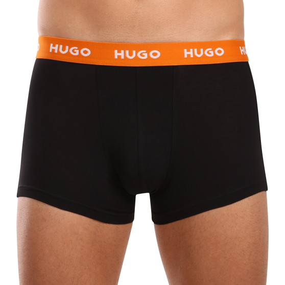 3PACK HUGO miesten bokserit moniväriset shortsit moniväriset (50517878 961)